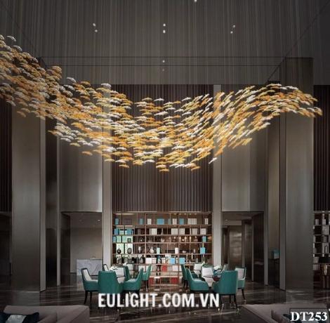 đèn thả hình cá heo LUXURY DT299