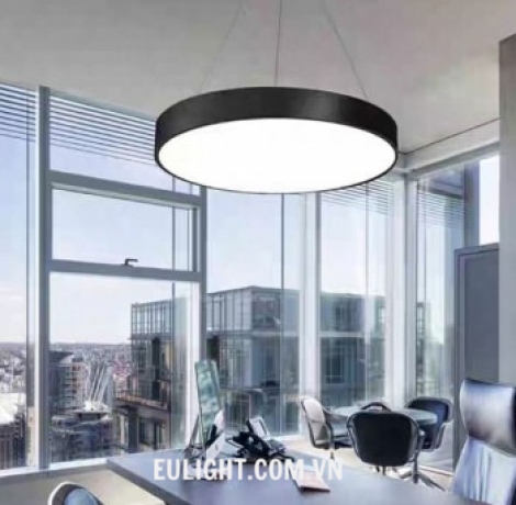 đèn thả hình tròn 40W vỏ đen hoặc trắng TT/600
