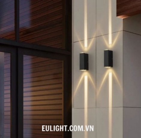 đèn hắt  gắn tường vỏ đen VNT014B