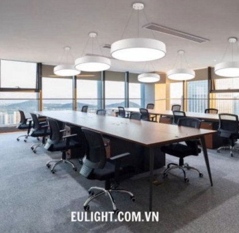 đèn thả hình tròn 40W vỏ đen hoặc trắng TT/600