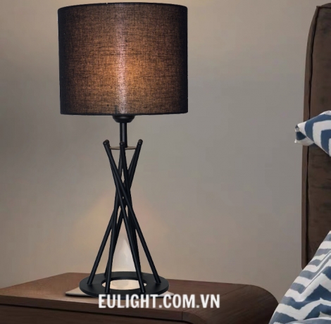 Đèn để bàn chao vải DB12 