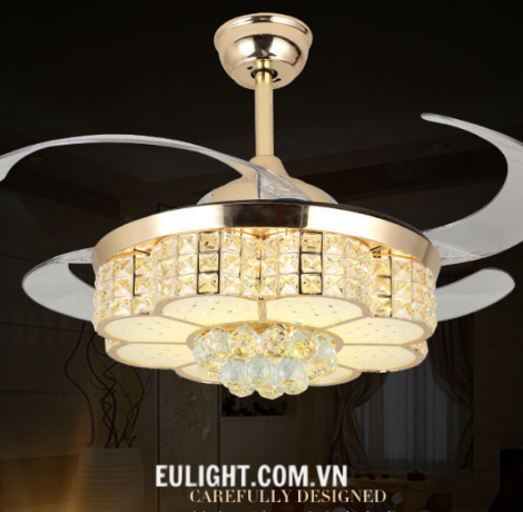Quạt đèn cánh cụp xòe QT1010