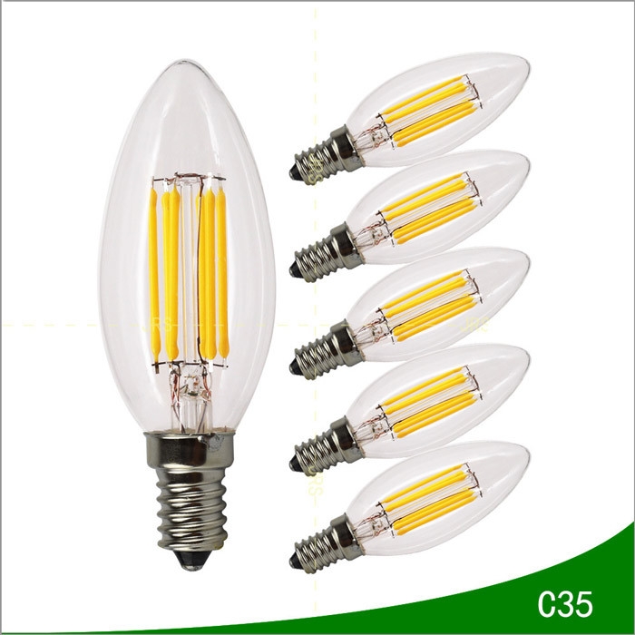 Bóng led nến không râu KRE14